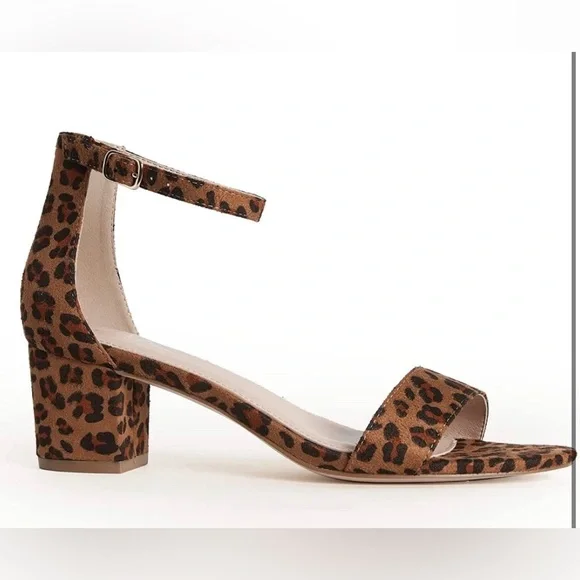 J. Adams Daisy Heels for Women - Ankle Strap Low Block Heel Cute Dressy โฆ - Picture 1 of 9